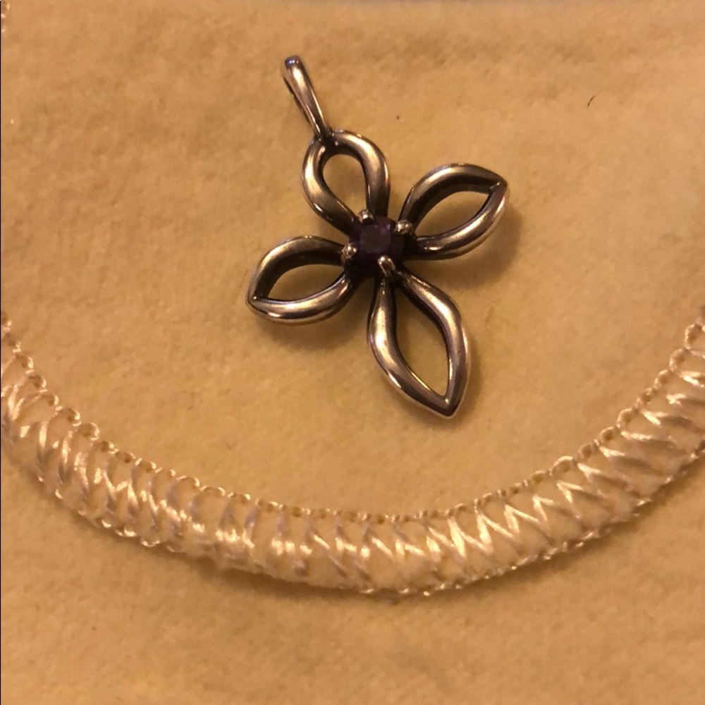 James Avery Remembrance Cross Alexandrite (June)